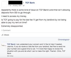 Using a tcf account in the us to send or receive a domestic or international wire transfer? Some Tcf Bank Customers Report Issues Accessing Deposits Consumerist