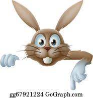 Nicht nur deko, sondern auch gutes ostereierversteck: Osterhase Clip Art Royalty Free Gograph