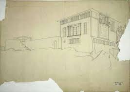 Desenho Por Le Corbusier Maison Blanche Chaux De Fonds Le Corbusier Charles Edouard Jeanneret Gris Charles Edouard Jeanneret