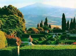 The Garden Of Villa La Foce Created By Cecil Pinsent For Iris Origo And Her Husband In The Crete Senese Of Tuscany That S Mo Italy Travel Tuscany Rome Travel