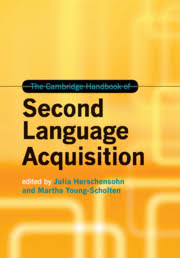 the cambridge handbook of second language acquisition edited