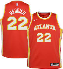 Get the nike atlanta hawks jerseys in nba fastbreak, throwback, authentic, swingman and many more. Nike Youth Atlanta Hawks Cam Reddish 22 Red Dri Fit Swingman Jersey Dick S Sporting Goods