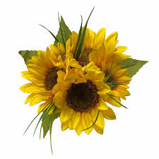 Creating floral arrangements for fall weddings is a creative undertaking that allows any professional or amateur florist an opportunity to express themselves in ways that no other season rationally allows. Sunflower Silk Wedding Bouquets Fall Wedding Flowers Rustic Wedding Decor Small Thebridesbouquet Com