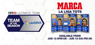 Just feel a bit deflated about it. Fifa 13 La Liga Team Of The Season Our Pick Of The Best Ultimatefifa