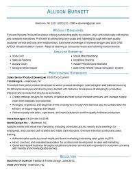 Cover letters often get overlooked when talking about steps to finding a job. Product Development Resume Example Senior Developer