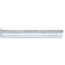 1.stone moldings and trims along with their profiles are also called stone stone moldings and trims can be used for a variety of applications in any given architecture projects. Stone Center Online Carrara White Italian Carrera Marble Chair Rail Trim Molding 2 X 12 Polished Amazon In Home Kitchen