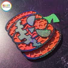 Free Halloween Jack O Lantern Pumpkin Layered Svg Craft With Sarah
