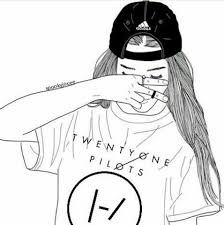 See more ideas about tumblr coloring pages, cute drawings, disney art drawings. Tumblr Girl By Lindseyjo1010 On Deviantart