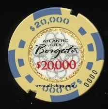Atlanticcitycasinochip Of The Day Is A 20 000 Notched Rack Chip Casinochip Borgata Atlanticcity Casino Chips Dinners For Kids Atlantic City Casino