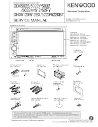 A wiring diagram usually gives information very nearly the relative outlook and understanding of devices and terminals upon the devices, to back in building or servicing the device. Kenwood Ddx5022 Y Ddx5032 M Ddx512 Ddx52ry Dnx5120 Dnx512ex Dnx5220 Bt Sm Service Manual Download Schematics Eeprom Repair Info For Electronics Experts