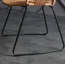 Vingli mosaic outdoor side table, 14 round end table, accent table,glass top black iron,white cloud. Nora Wicker Accent Chair Off 72