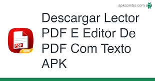 Officesuite + pdf editor premium apk lets you easily view, edit, and create word, excel, and powerpoint documents, convert to/from pdf, and manage your . Lector Pdf E Editor De Pdf Com Texto Apk 2 0 1 Aplicacion Android Descargar