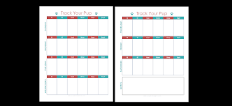 oliver sprout free potty training puppy chart