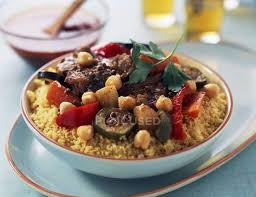 Maybe you would like to learn more about one of these? Lamb Couscous With Chickpeas And Vegetables Trend Wellness Stock Photo 157136262