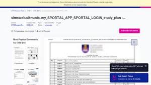 Portal uitm student portal ini memang digunakan oleh setiap pelajar uitm tidak kira pelajar dari kampus mana. Simsweb Uitm Student Portal Portal Addresources