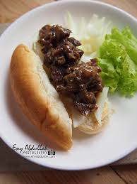 Homemade Prosperity Burger Burger Daging Lada Hitam Black Pepper Beef Beef Burger Merica