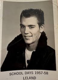 I was going through some photos with my mom today. She went to Leland High  with Joe Frank Carollo. Look what I found…