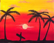 Sunset Surfer
