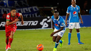 El azul y blanco millonarios fútbol club s. Millonarios 2 1 Patriotas Goles Y Resultado Liga Aguila 2017 As Colombia