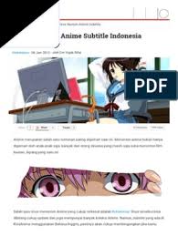 Alamat link download film semi situs dewasa pada android home facebook download carx drift racing 2 mod unlimited money. 7 Situs Nonton Anime Subtitle Indonesia Terbaik