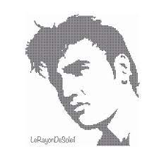 When autocomplete results are available use up and down arrows to review and enter to select. Cross Stitch Pattern Young Elvis Presley Portrait Face Silhouette Instant Download Pdf Frame Bag Decor G Cross Stitch Cross Stitch Patterns Cross Stitching