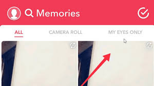 When you move a snap into my eyes only, you can feel free to let someone else browse your memories section, without worrying. How To Change Or Recover My Eyes Only Password In Snapchat Mashnol