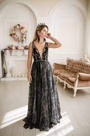 Gothic Wedding Dress Black Wedding Dress Lace Wedding Etsy In 2021 Black Wedding Dresses Black Lace Wedding Dress Gothic Wedding Dress