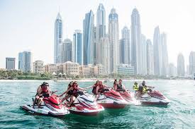 Abu dhabi beach key attractions: Jetski 1h Marina Rendezvous Dubai