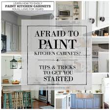 Stubborn finishes may require treatment with denatured alcohol and fine. Afraid To Paint Kitchen Cabinets Inspiration And Information Salvage Sister And Mister