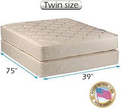 Dream Sleep Comfort Classic Gentle Firm Twin Mattress Set With Bed Frame Included Orthopedic Quality Foams Lo In 2020 King Mattress Set Mattress Sets Firm Mattress