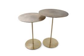 The table has a distinctive look and can be used as an accent piece in any room. Salt Pepper Side Table Copper Ivy Set 2 Wedding Gifts Gifts