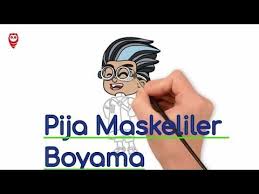 Pijamaskeliler Romeo Boyama Ve Cizim Sayfasi Cocuklar Icin Nasil Yapilir Youtube Boyama Video Boyamasayfasi Color Cizim Boyama Kitaplari Boyama Sayfalari