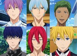 Akashi Has Murasakibara S Hair Kise Has Kuroko S Hair Aomine Has Midorima S Hair Midorima Has Aomine Kuroko No Basket Characters Kuroko No Basket Kuroko