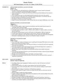 An area sales manager resume sample should highlight necessary skills like leadership, time management, analytical thinking, business acumen, sales orientation, and strategic planning. Technical Sales Manager Resume Samples Velvet Jobs