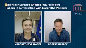 Robert habeck steht zu annalena baerbock und verneint wechsel des kanzlerkandidaten. Visions For Europe S Digital Future Robert Habeck In Conversation With Margrethe Vestager Planete Malade