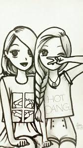 Friendship drawing bff cute chibi best friends transparent png. Image Decouverte Par Faustine1405 La Licorne Decouvrez Et Enregistrez Vos Images Et Videos Sur Bff Drawings Drawings Of Friends Cute Best Friend Drawings