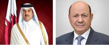 President Al-Alimi congratulates Emir of Qatar