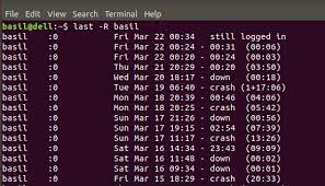 Last Command In Linux With Examples Geeksforgeeks