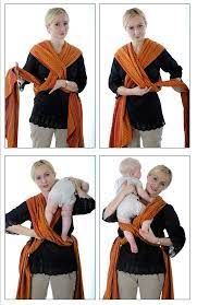 Depending on your size and length of the fabric, you might wrap it around your waist once or a couple of times. Buy How To Tie A Baby Sling