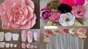 Isso é necessário para o papel ficar mais maleável e para 4. Como Hacer Flores De Papel Gigantes Para Eventos Dale Detalles