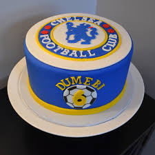 Birthday cakes are often layer cakes with frosting served with small lit candles on top representing the celebrant's age. Chelsea Fc Decorations
