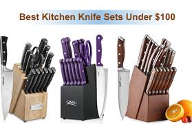 best kitchen knife sets under $100