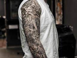 God tattoos warrior tattoos neue tattoos badass tattoos body art tattoos tattoos for guys tatoos gladiator tattoo sparta tattoo. Religious Half Leg Sleeve Tattoo Novocom Top