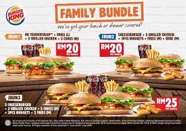 Order from burger king (kl sentral) online or via mobile app we will deliver it to your home or office check menu, ratings and reviews.burger king (kl sentral). Burger King Family Bundle Promotion From Rm20 1 June 2020 30 June 2020