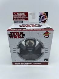 Star Wars Marbs Series 3 #28 X-Wing Luke Marble and Base, Jakks Pacific  2009
