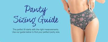 Panty Sizing Guide