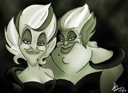 Morgana And Ursula By Kweekwee On Deviantart The Little Mermaid Ii The Little Mermaid Disney Evil Queen