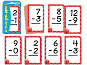 Subtraction 0-12 Pocket Flash Cards at Lakeshore Learning
