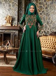 Mahitab Evening Green Muslim Evening Dresses Modanisa Muslim Evening Dresses Evening Dresses Muslim Fashion