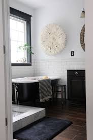25 classy and elegant black & white floors. Inspired Rooms Classic Black And White Bathroom The Inspired Room Black Tub Bathroom Inspiration White Bathroom